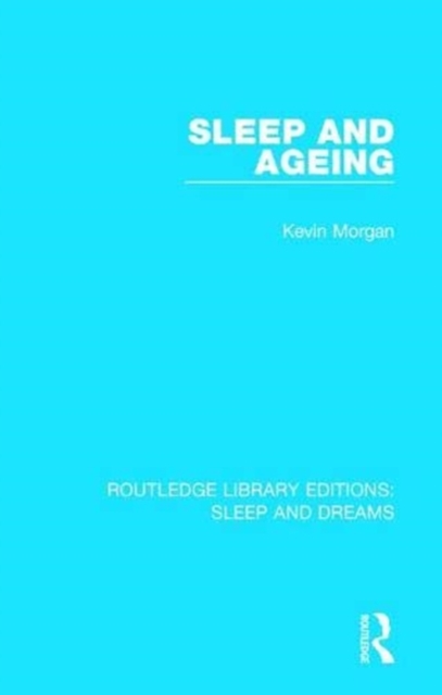 Sleep and Ageing, Paperback / softback Book