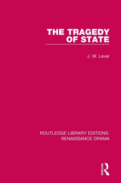 The Tragedy of State, Paperback / softback Book