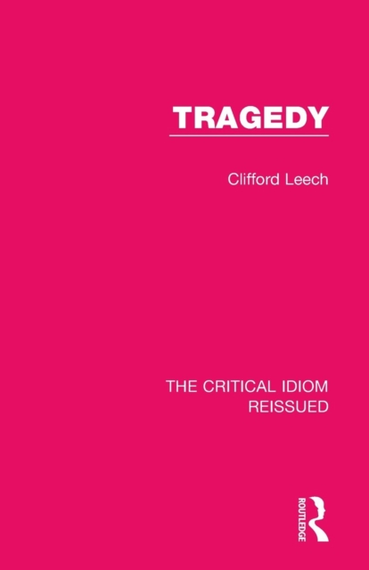 Tragedy, Paperback / softback Book
