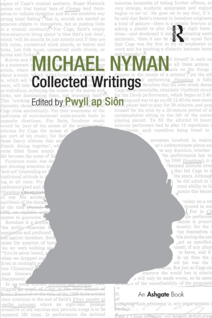 Michael Nyman: Collected Writings, Paperback / softback Book