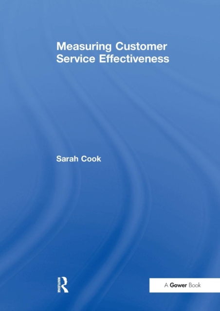 Measuring Customer Service Effectiveness, Paperback / softback Book