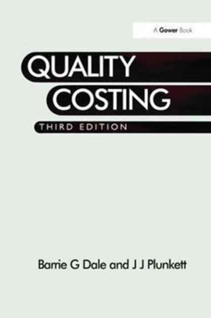 Quality Costing, Paperback / softback Book