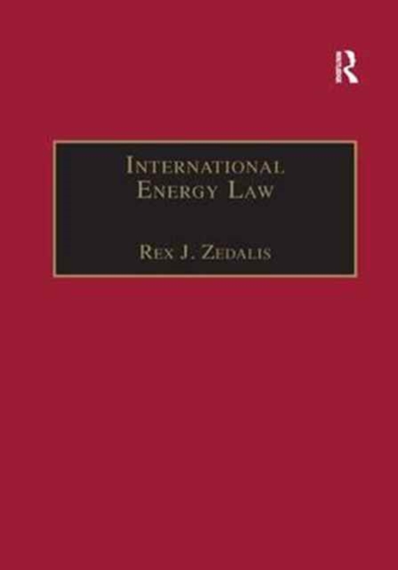 International Energy Law : Rules Governing Future Exploration, Exploitation and Use of Renewable Resources, Paperback / softback Book