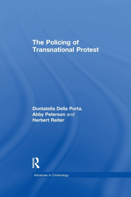 The Policing of Transnational Protest, Paperback / softback Book