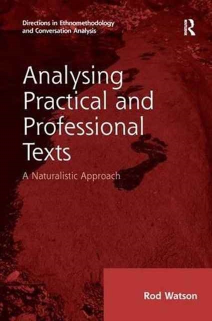 Analysing Practical and Professional Texts : A Naturalistic Approach, Paperback / softback Book