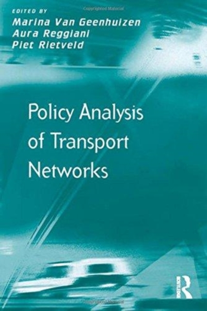 Policy Analysis of Transport Networks, Paperback / softback Book
