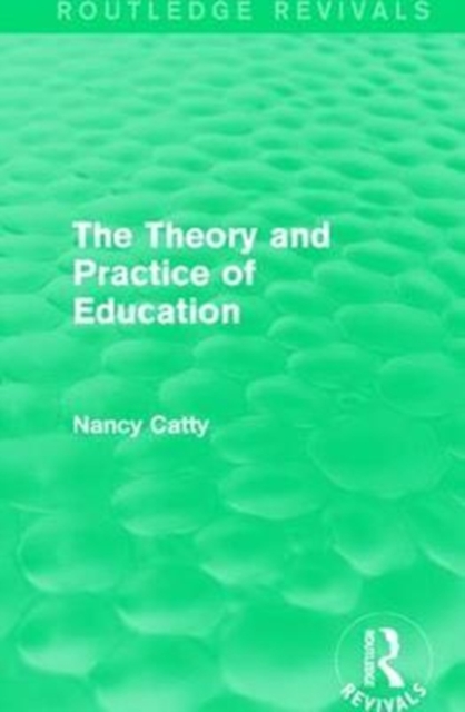 The Theory and Practice of Education (1934), Hardback Book