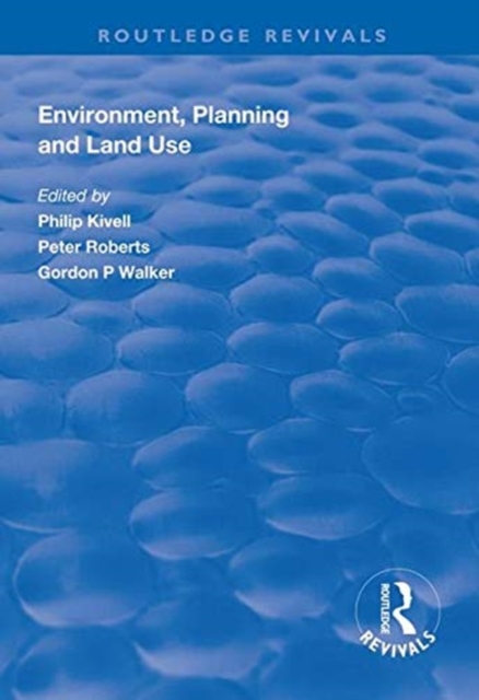 Environment, Planning and Land Use, Hardback Book