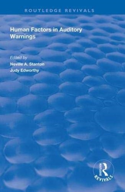 Human Factors in Auditory Warnings, Hardback Book