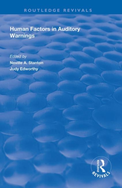 Human Factors in Auditory Warnings, Paperback / softback Book