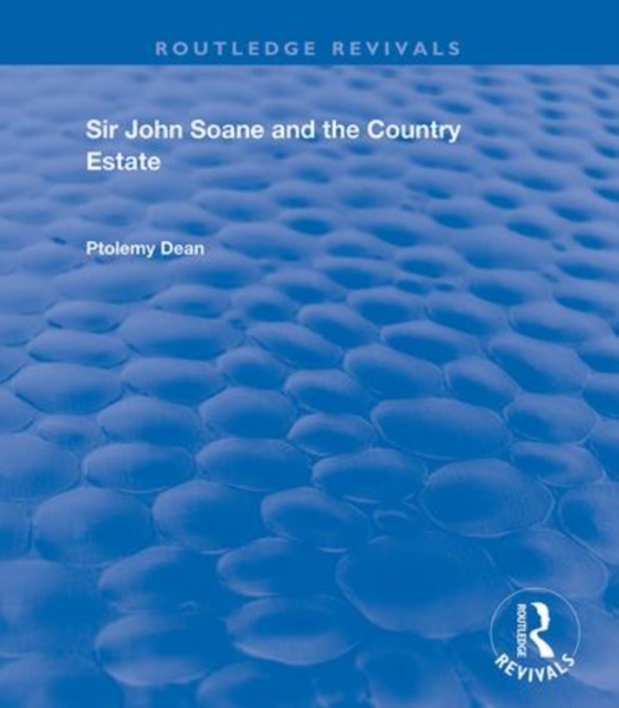 Sir John Soane and the Country Estate, Paperback / softback Book