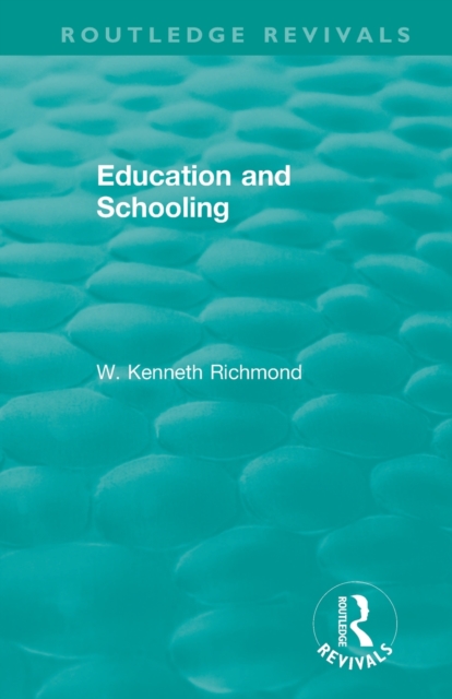 Education and Schooling, Paperback / softback Book