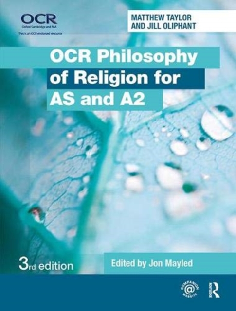 OCR Philosophy of Religion for AS and A2, Hardback Book