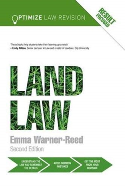 Optimize Land Law, Hardback Book