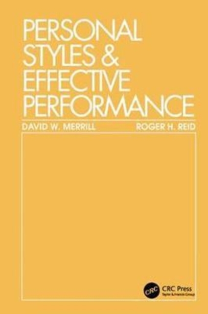Personal Styles & Effective Performance, Hardback Book