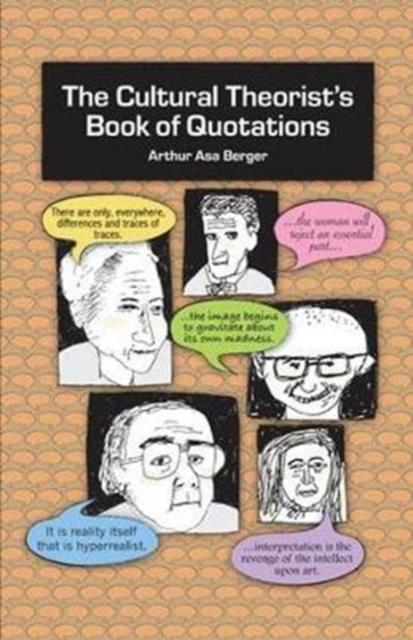 The Cultural Theorist's Book of Quotations, Hardback Book