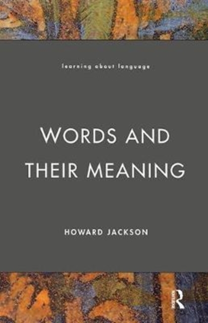 Words and Their Meaning, Hardback Book