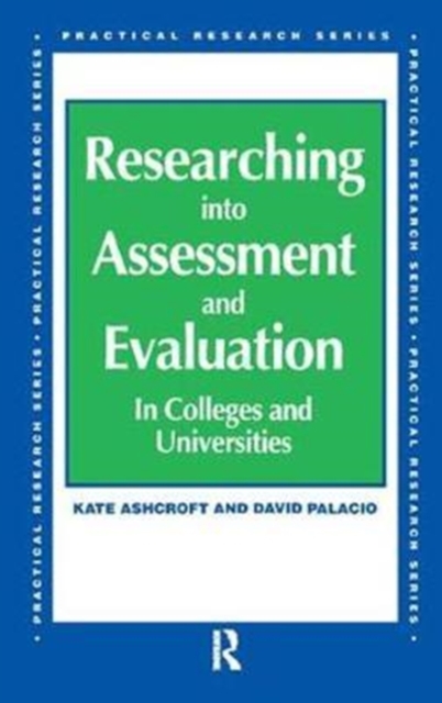 Researching into Assessment & Evaluation, Hardback Book