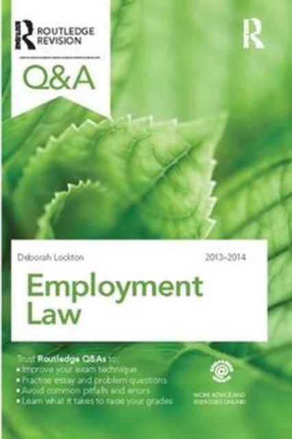 Q&A Employment Law 2013-2014, Hardback Book