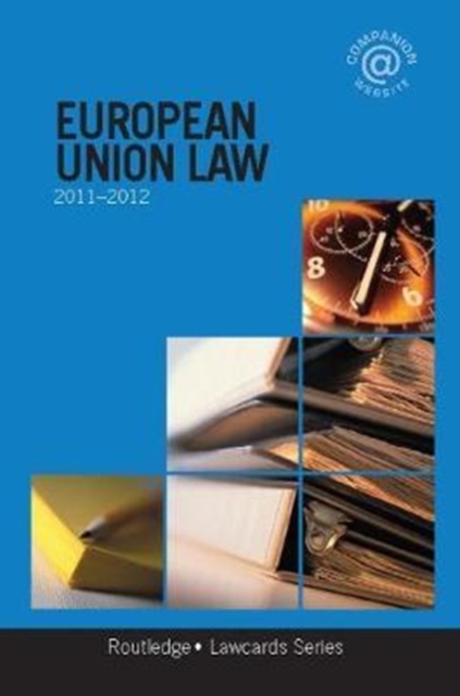 European Union Lawcards 2011-2012, Hardback Book