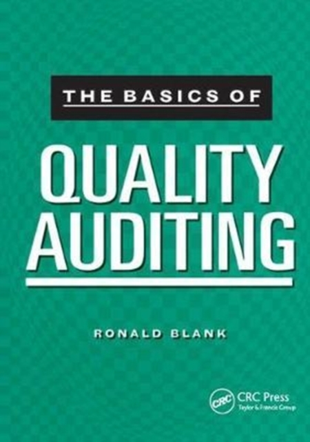 The Basics of Quality Auditing, Hardback Book