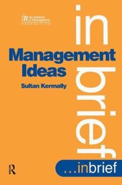 Management Ideas, Hardback Book
