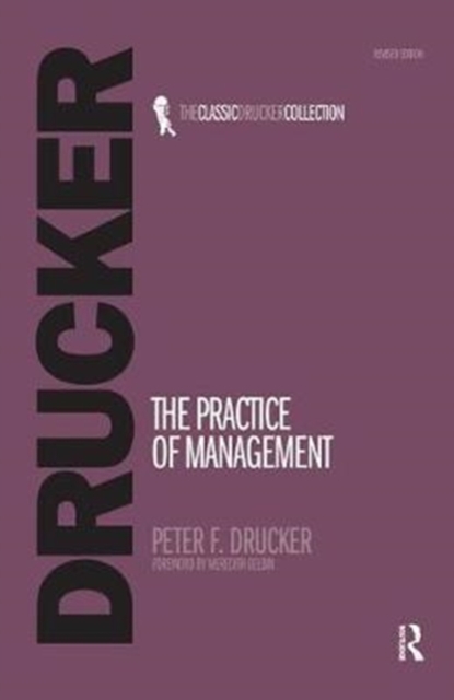 The Practice of Management, Hardback Book