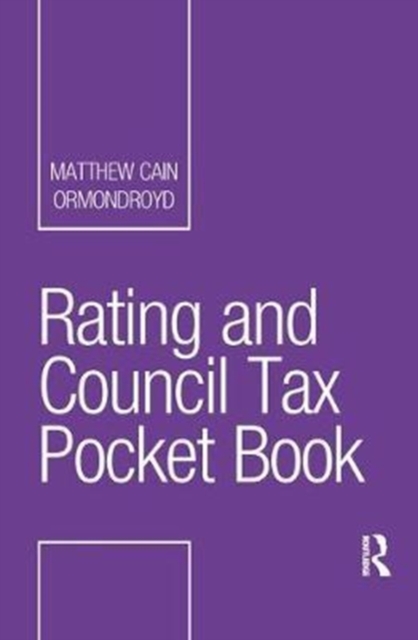 Rating and Council Tax Pocket Book, Hardback Book