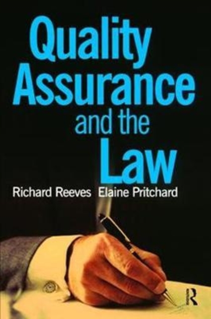 Quality Assurance and the Law, Hardback Book