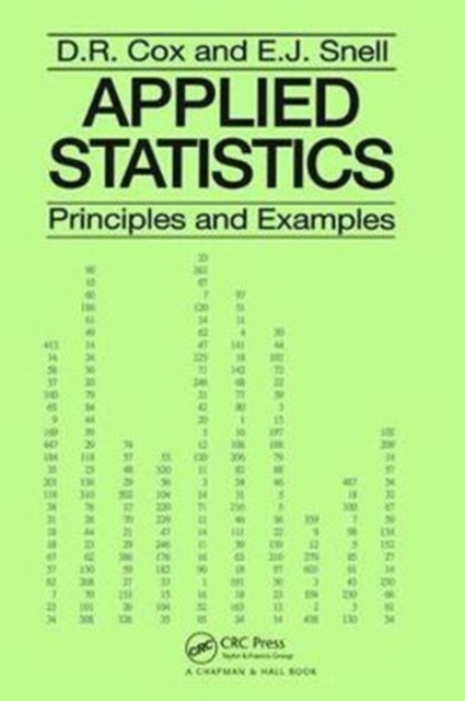 Applied Statistics - Principles and Examples, Hardback Book
