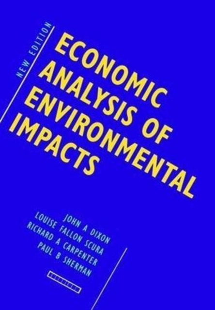 Economic Analysis of Environmental Impacts, Hardback Book