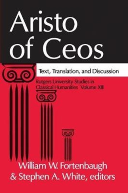 Aristo of Ceos : Text, Translation, and Discussion, Paperback / softback Book