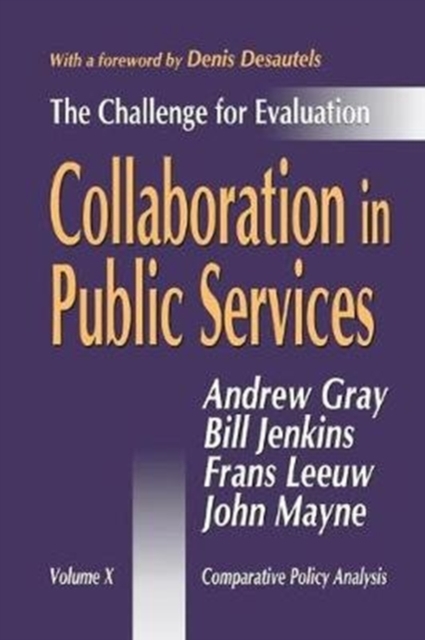 Collaboration in Public Services : The Challenge for Evaluation, Paperback / softback Book