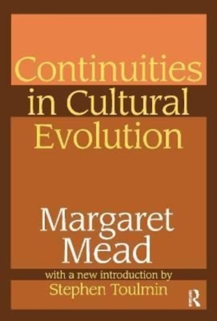 Continuities in Cultural Evolution, Hardback Book