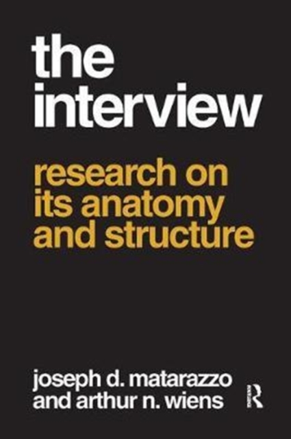 the interview : research on its anatomy and structure, Hardback Book