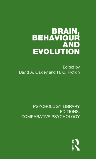 Brain, Behaviour and Evolution, Hardback Book