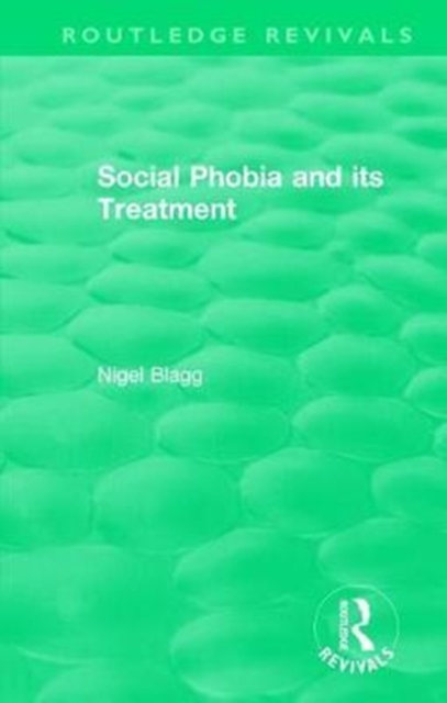 School Phobia and its Treatment (1987), Hardback Book