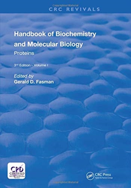Handbook of Biochemistry : Section A Proteins, Volume I, Hardback Book