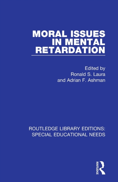 Moral Issues in Mental Retardation, Paperback / softback Book
