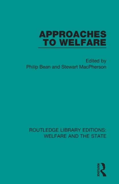 Approaches to Welfare, Paperback / softback Book