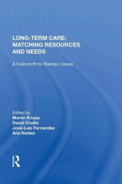 Long-Term Care: Matching Resources and Needs, Paperback / softback Book