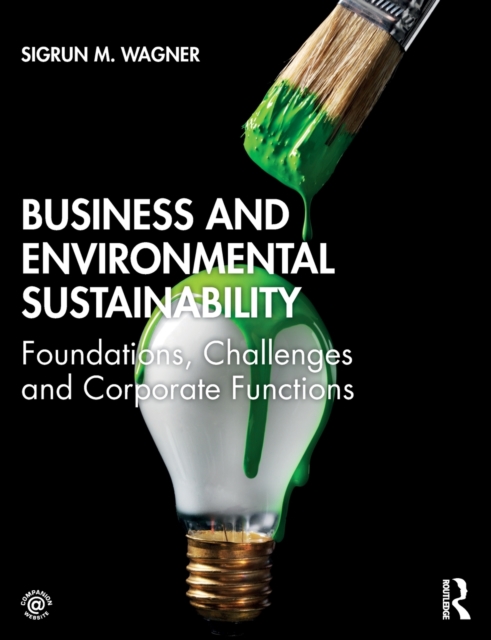 Business and Environmental Sustainability : Foundations, Challenges and Corporate Functions, Paperback / softback Book
