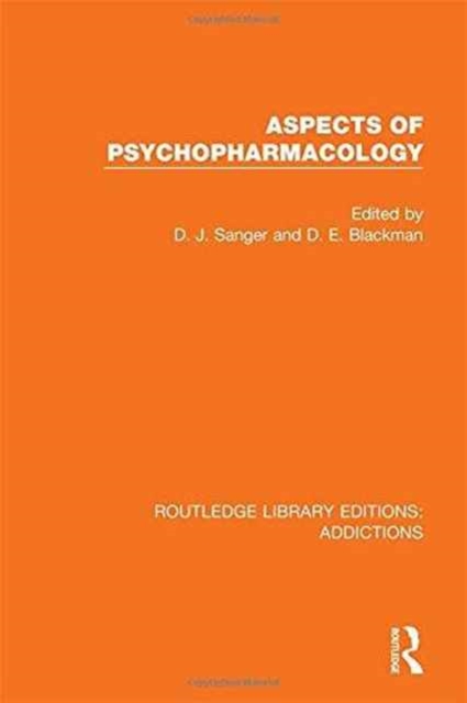 Aspects of Psychopharmacology, Hardback Book