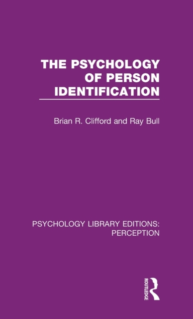 The Psychology of Person Identification, Hardback Book