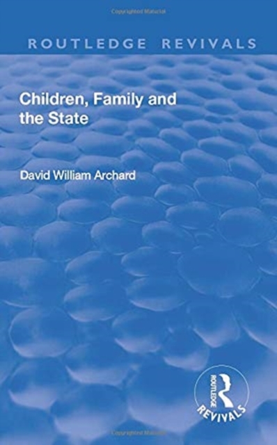 Children, Family and the State, Paperback / softback Book