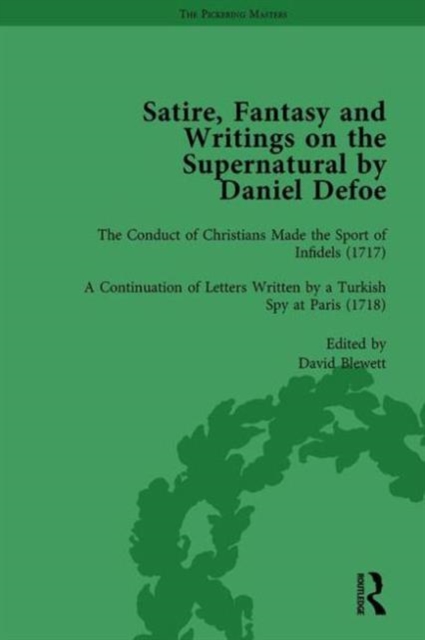 Satire, Fantasy and Writings on the Supernatural by Daniel Defoe, Part II vol 5, Hardback Book