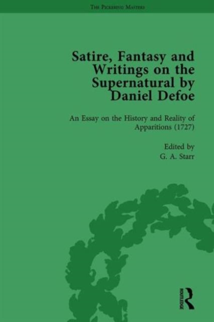 Satire, Fantasy and Writings on the Supernatural by Daniel Defoe, Part II vol 8, Hardback Book