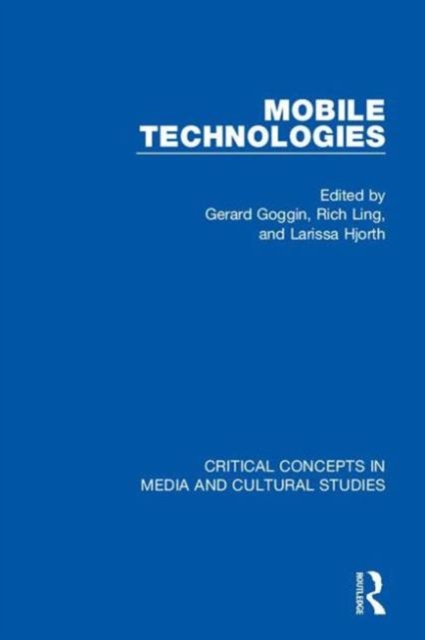 Mobile Technologies, 4-vol. set, Multiple-component retail product Book