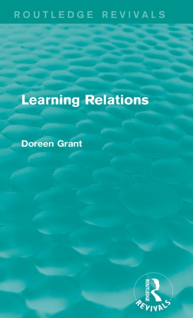 Learning Relations (Routledge Revivals), Hardback Book