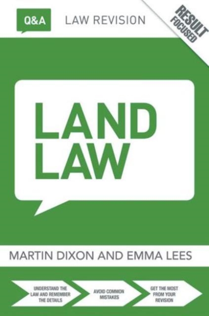Q&A Land Law, Paperback / softback Book